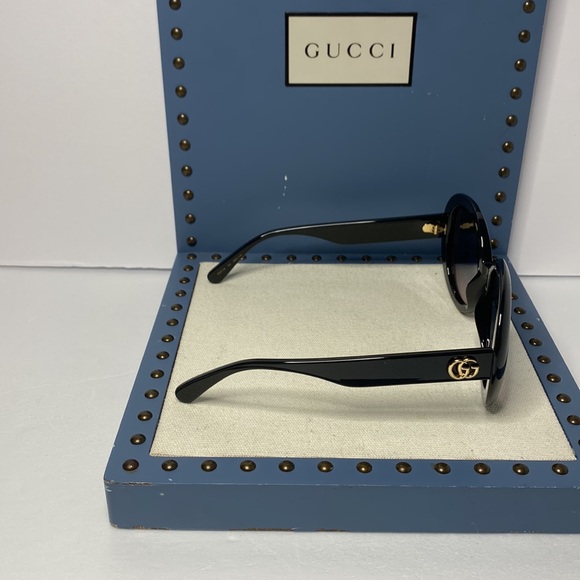 Authentic- 💯 NEW Gucci GG 0712S 002 2020 Women Sunglasses - Picture 6 of 14